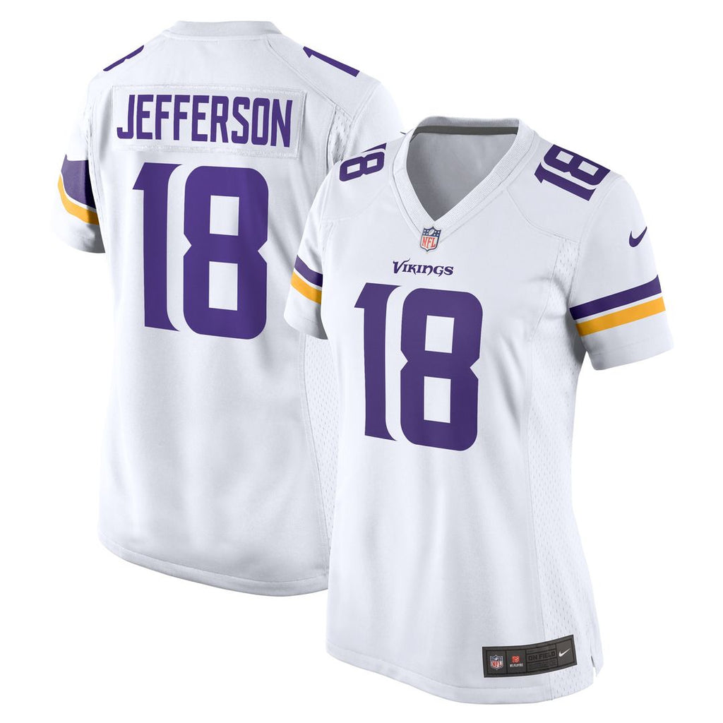 Justin Jefferson Minnesota Vikings Women's Game Jersey - Purple