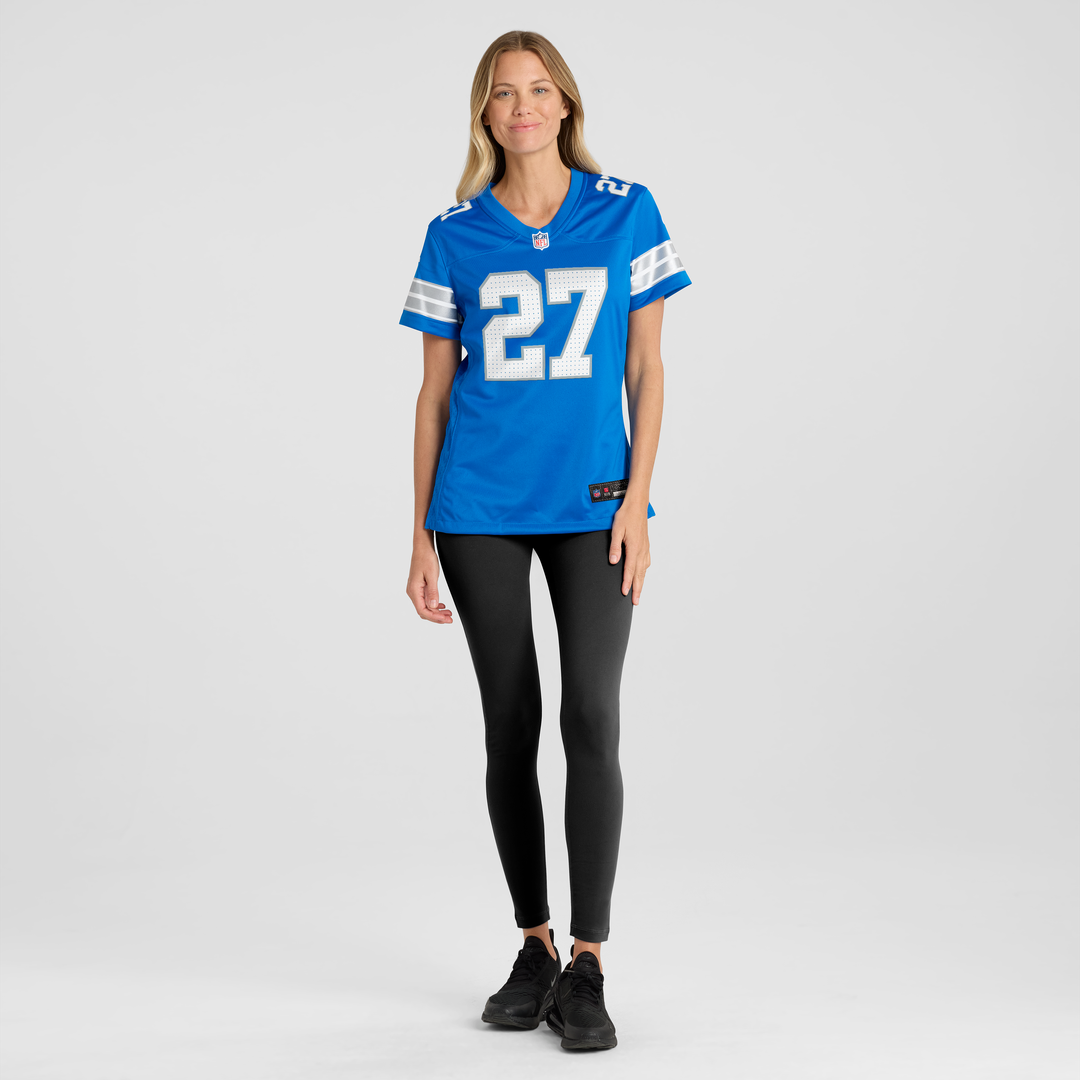 Arthur Maulet Detroit Lions Women's Team Game Jersey - Blue