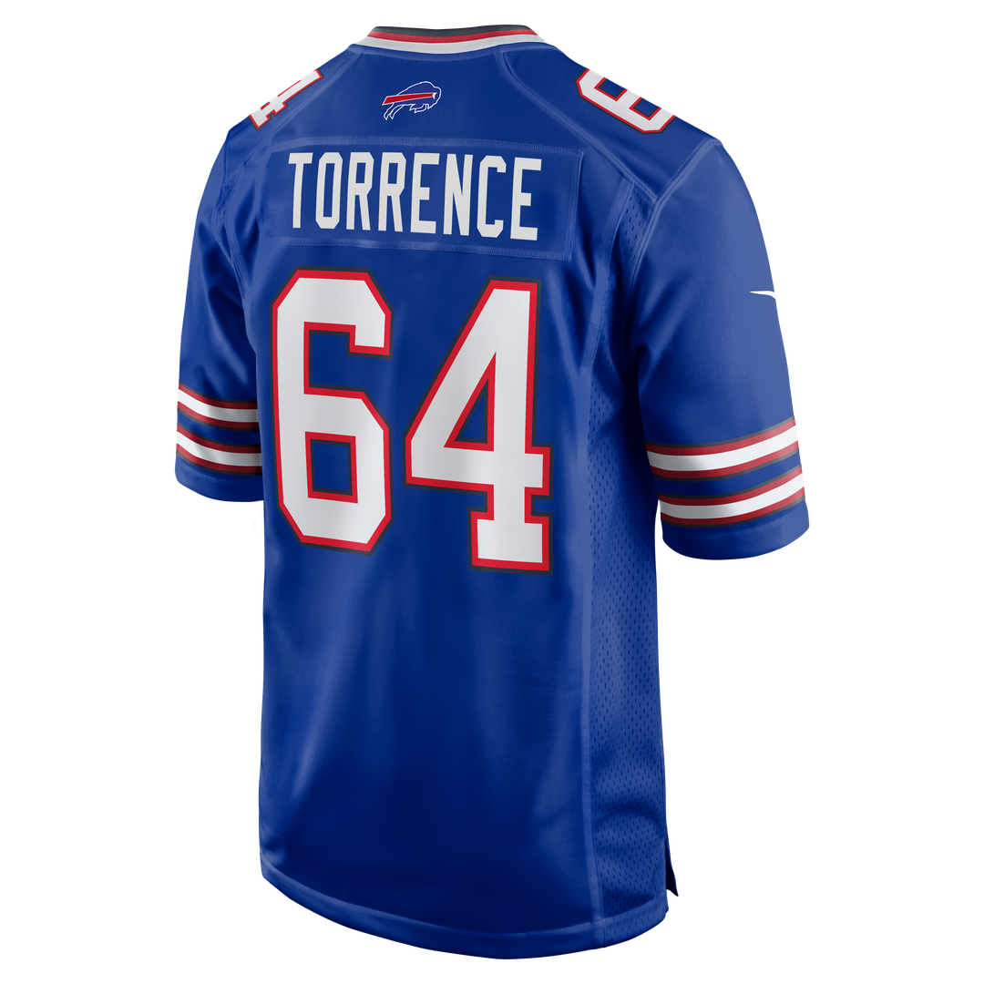 O'Cyrus Torrence Buffalo Bills Home Game Jersey - Royal