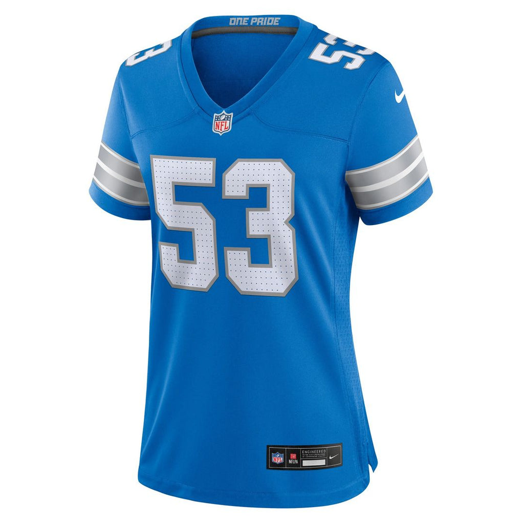 DaRon Gilbert Detroit Lions Women's Game Jersey - Blue